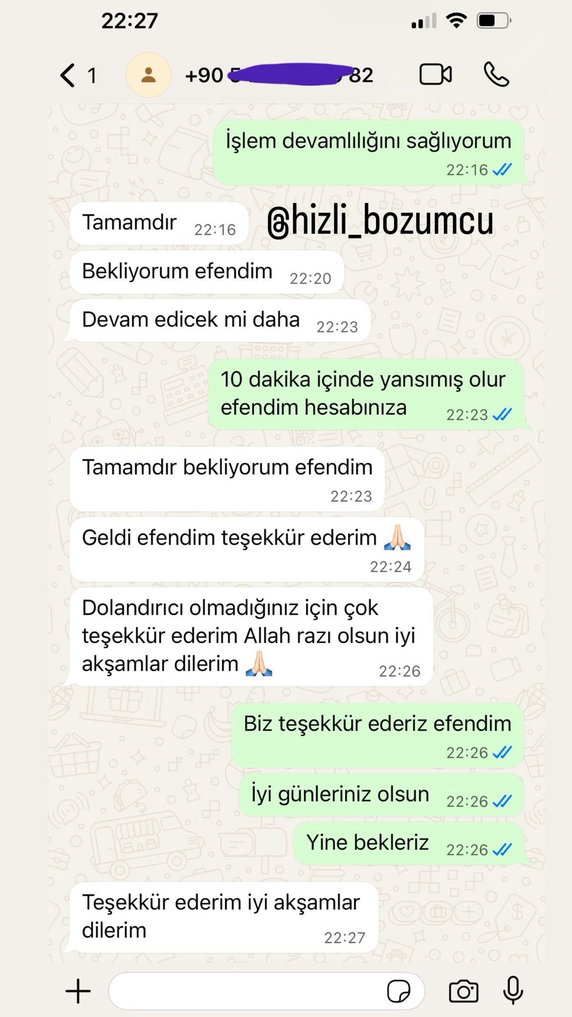 Müşteri referansı - Hızlı